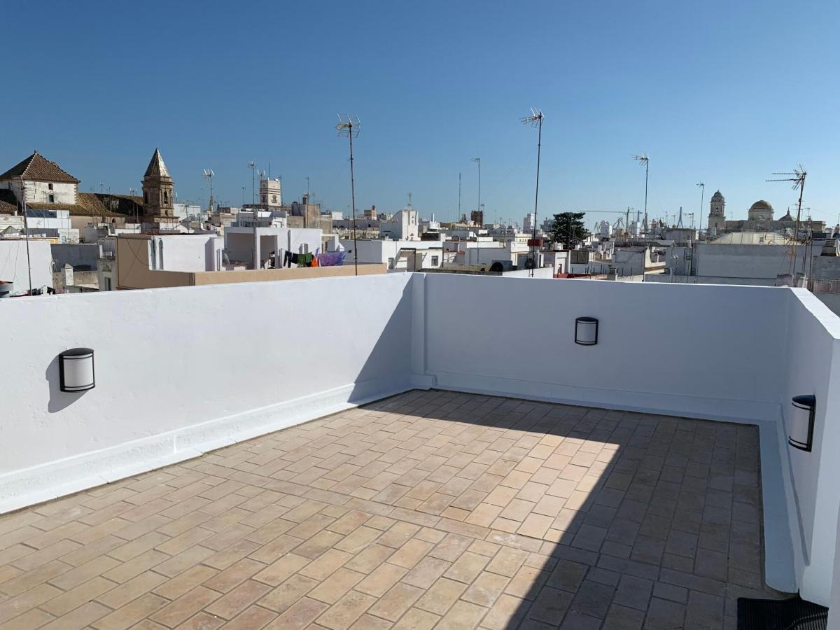 Apartmán Atico Terraza Cadiz Centro Ascensor Playa De La Caleta Exteriér fotografie